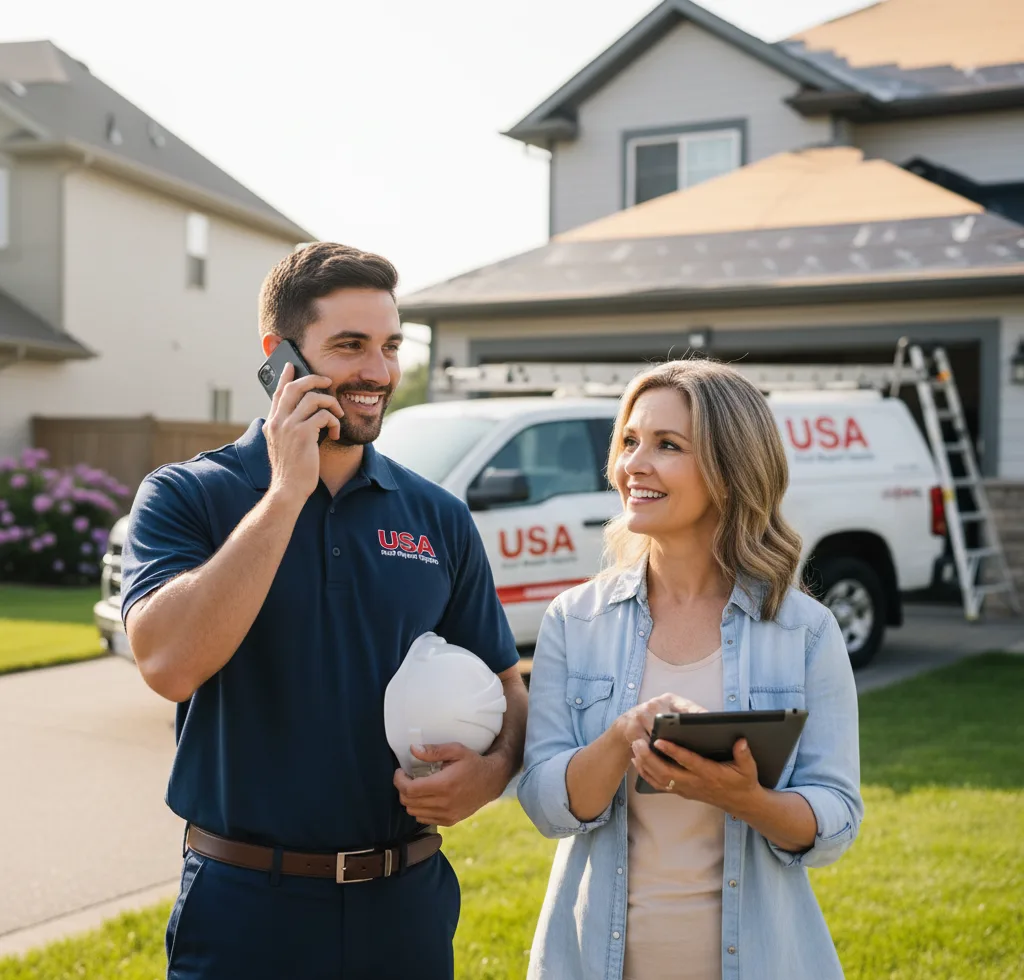 USA Roof Repair Experts customer support in Nathrop